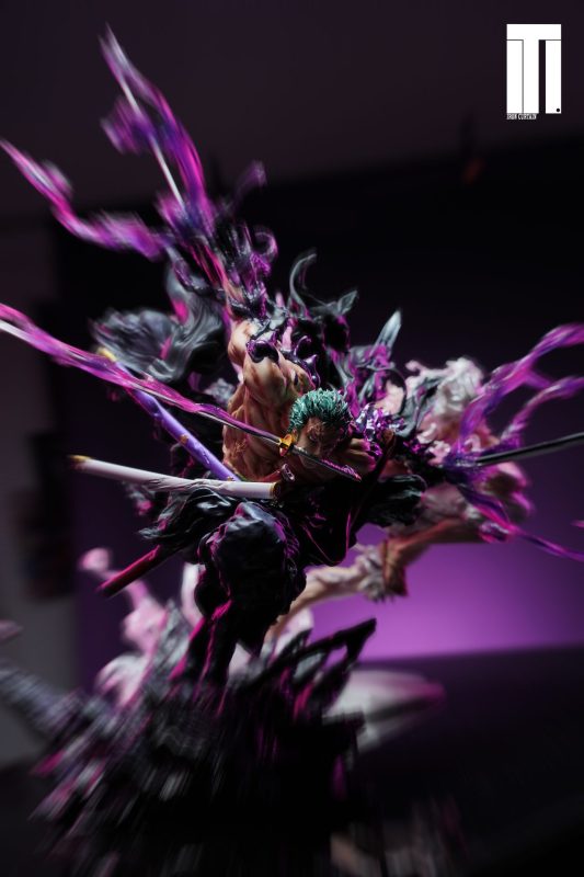 【Pre-order】One Piece Demon Zoro GK Resin Statue Iron Curtain Studio