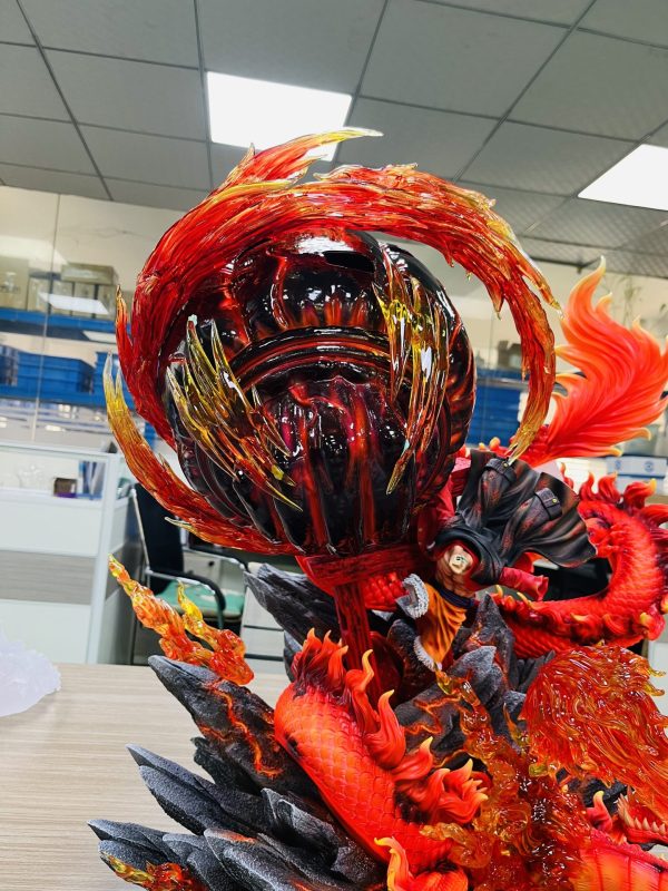 【Pre-order】One Piece Luffy vs Kaido GK Resin Statue Burning Point Randian Studio