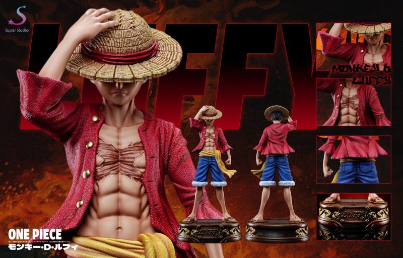 【Pre-order】One Piece Luffy GK Resin Statue 1/4 Scale Super Studio
