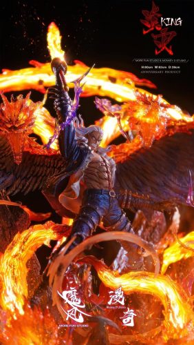 【Pre-order】One Piece King the Wildfire Resin Statue More Fun Studio x Monkey D. Studio