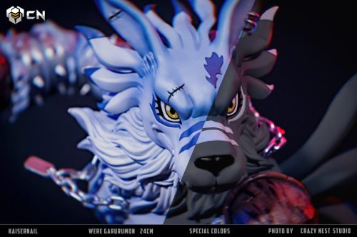 【Pre-order】Digimon Were Garurumon GK Resin Statue Crazy Nest Studio
