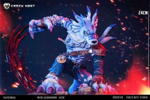 【Pre-order】Digimon Were Garurumon GK Resin Statue Crazy Nest Studio