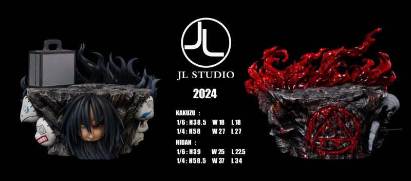 【Pre-order】Kakuzu & Hidan GK Resin Statue 1/4 & 1/6 Scale JL Studio
