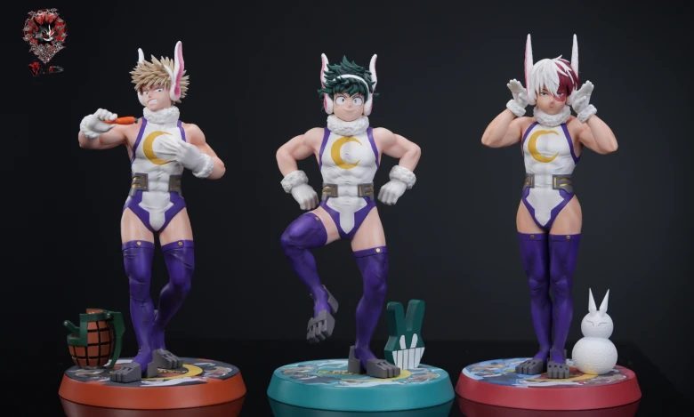 【Pre-order】MHA Katsuki Bakugo, Izuku Midoriya & Shoto Todoroki GK Resin Statue 1/5 Scale Weare A Design Studio