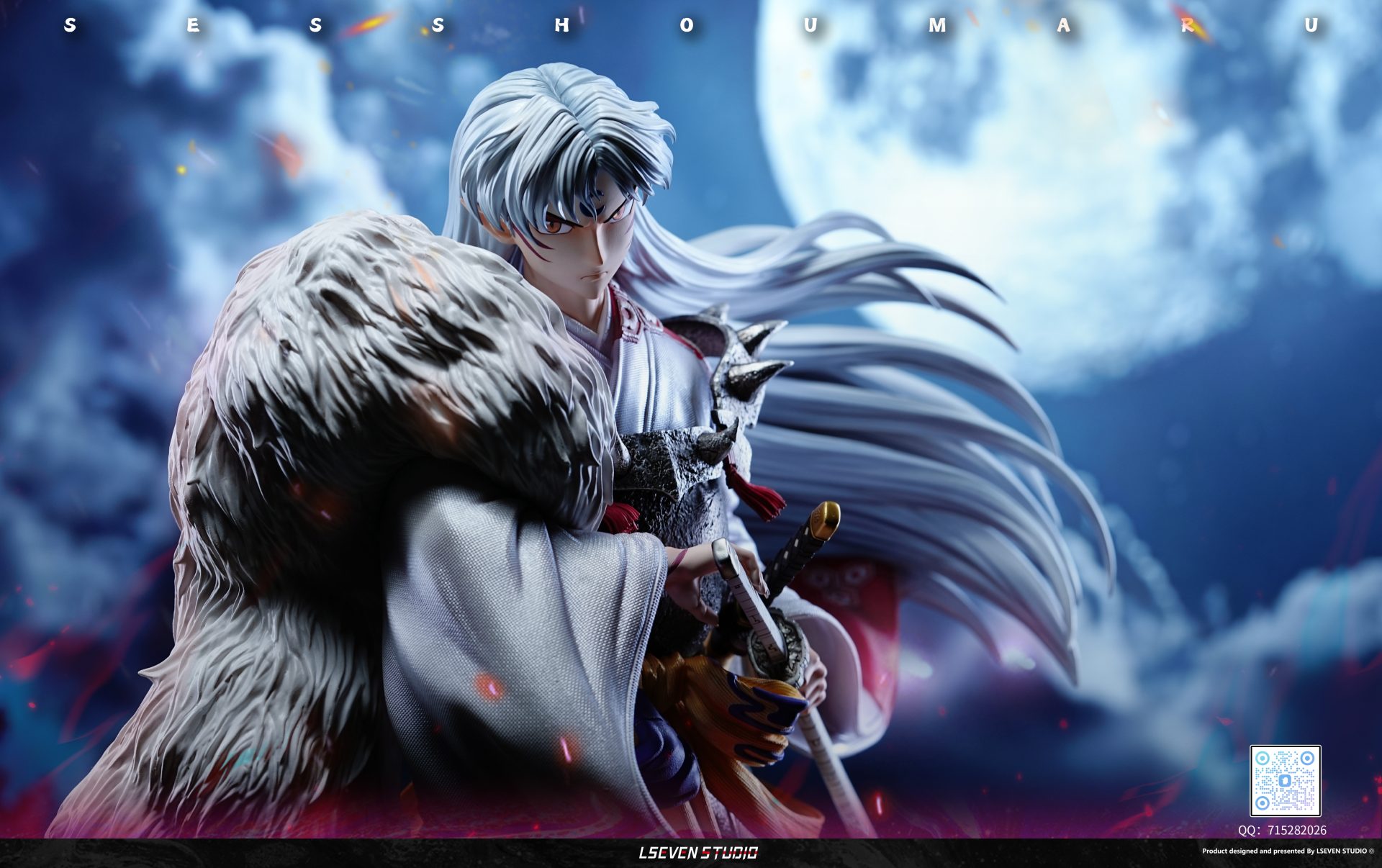 INU-YASHA Sesshomaru Assault GK Statue - PG Studio [Pre-Order] main image 1