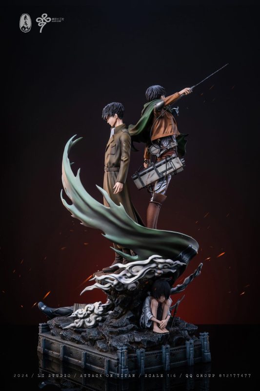 【Pre-order】AOT Series Memories of Levi Ackerman GK Resin Statue 1/6 Scale LC Studio