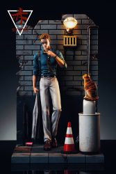 【Pre-order】Jujutsu Kento Nanami GK Statue Resin 1/6 Scale Red eye GK Studio