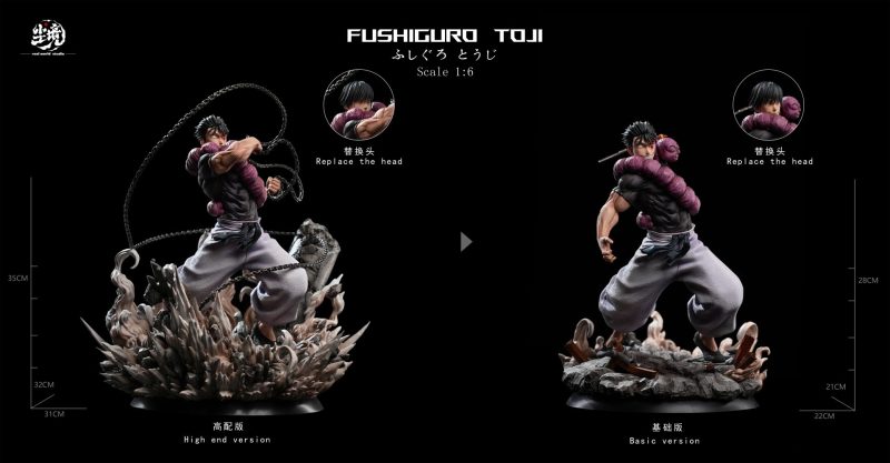 【Pre-order】Jujutsu Fushiguro Toji GK Resin Statue 1/6 Scale Real World Studio