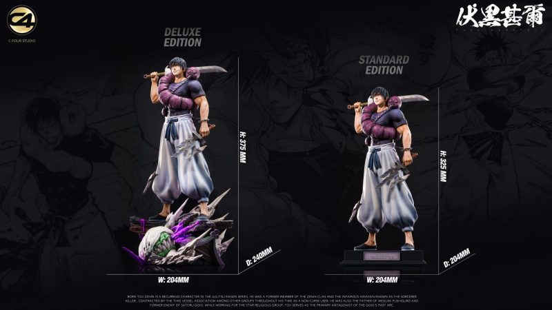 【Pre-order】Jujutsu Fushiguro Toji GK Resin Statue 1/6 Scale C-4 Studio