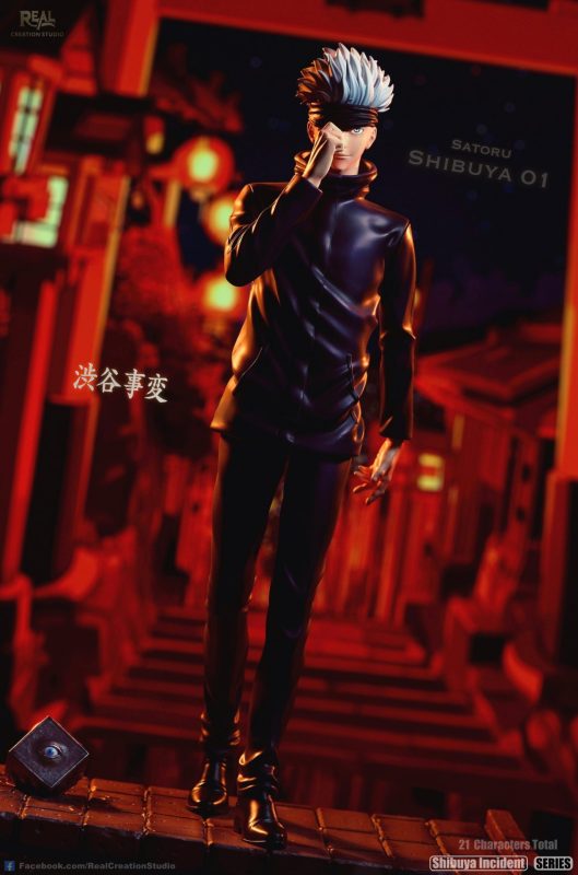 【Pre-order】Jujutsu Kaisen Shibuya Incident Series #1 Satoru Gojo & Kenjaku GK Statue Resin 1/6 Scale Real Creation Studio