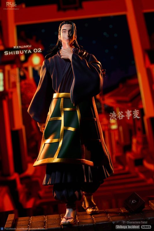 【Pre-order】Jujutsu Kaisen Shibuya Incident Series #1 Satoru Gojo & Kenjaku GK Statue Resin 1/6 Scale Real Creation Studio