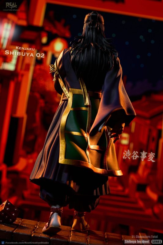 【Pre-order】Jujutsu Kaisen Shibuya Incident Series #1 Satoru Gojo & Kenjaku GK Statue Resin 1/6 Scale Real Creation Studio