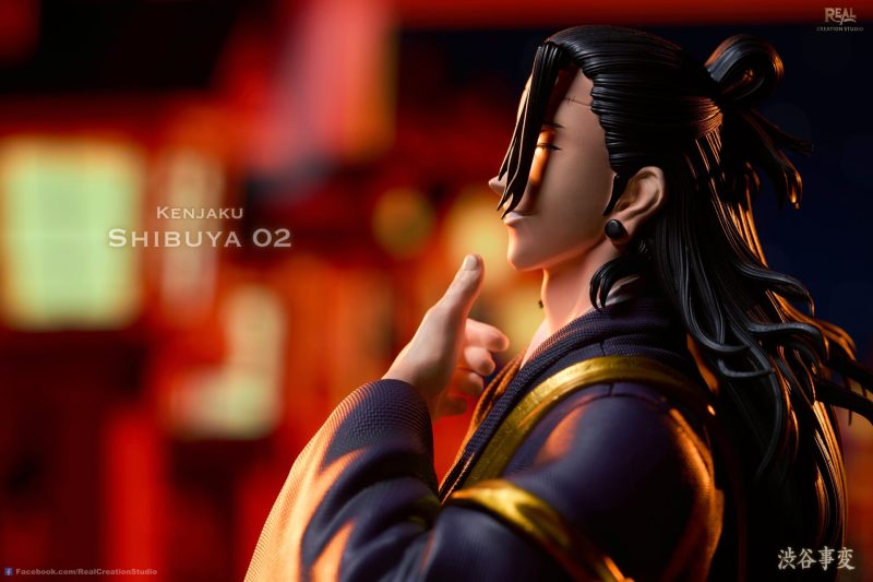 【Pre-order】Jujutsu Kaisen Shibuya Incident Series #1 Satoru Gojo & Kenjaku GK Statue Resin 1/6 Scale Real Creation Studio