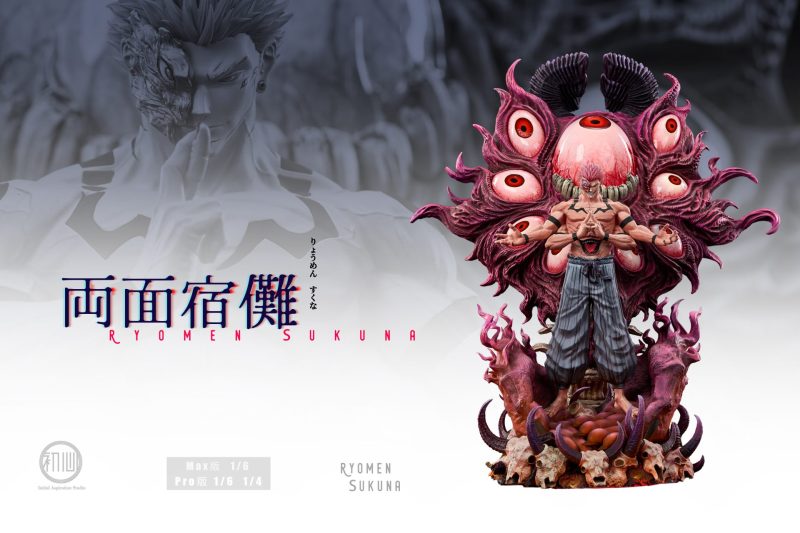 【Pre-order】Jujutsu Kaisen Ryomen Sukuna GK Statue Resin 1/6 & 1/4 Scale Initial Aspiration Studio