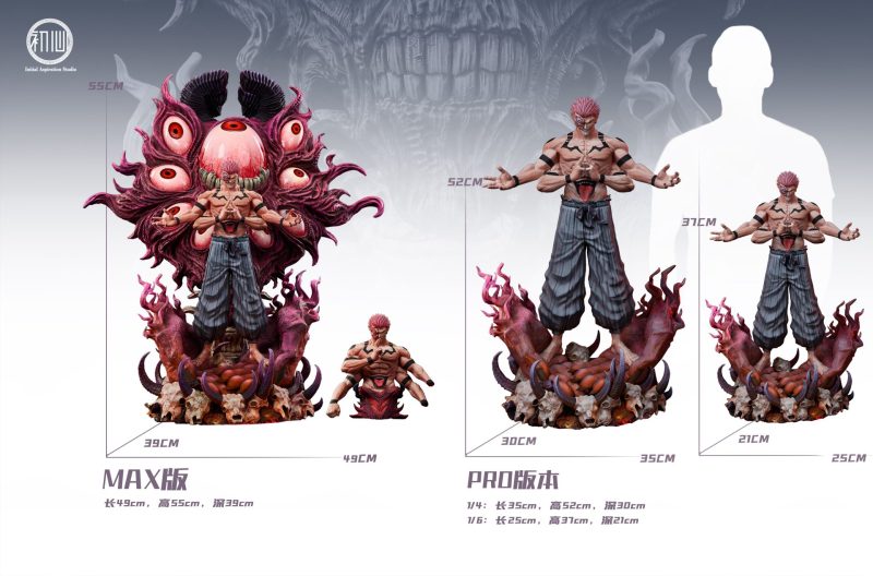 【Pre-order】Jujutsu Kaisen Ryomen Sukuna GK Statue Resin 1/6 & 1/4 Scale Initial Aspiration Studio
