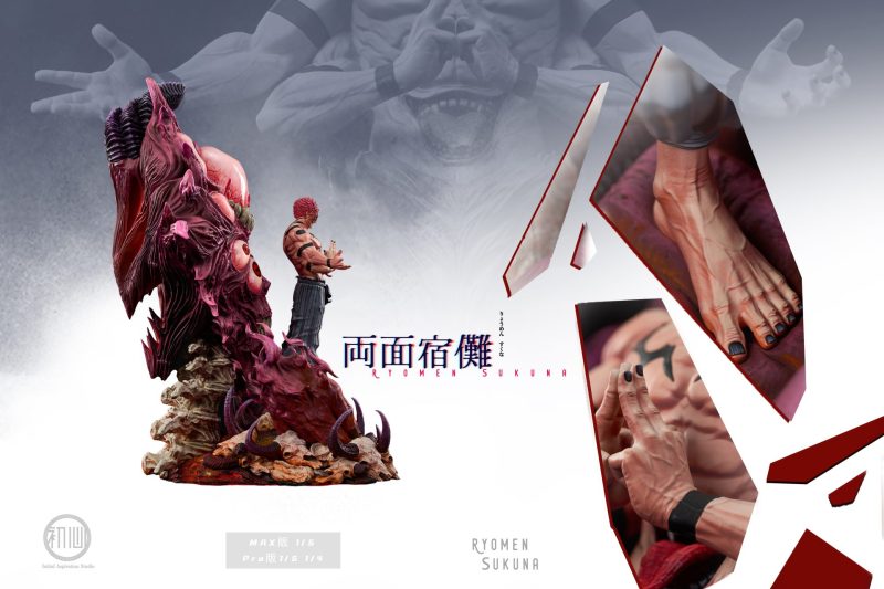 【Pre-order】Jujutsu Kaisen Ryomen Sukuna GK Statue Resin 1/6 & 1/4 Scale Initial Aspiration Studio
