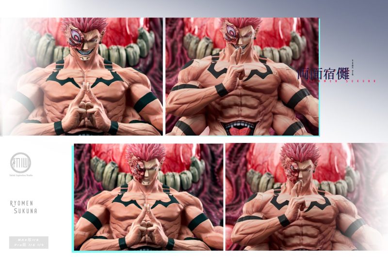【Pre-order】Jujutsu Kaisen Ryomen Sukuna GK Statue Resin 1/6 & 1/4 Scale Initial Aspiration Studio