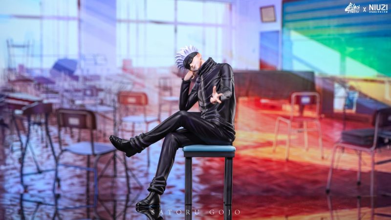 【Pre-order】Satoru Gojo GK Statue Resin 1/6  Scale Black x NIUZI Studio