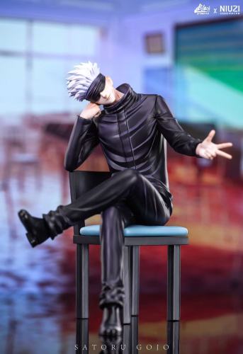 【Pre-order】Satoru Gojo GK Statue Resin 1/6  Scale Black x NIUZI Studio