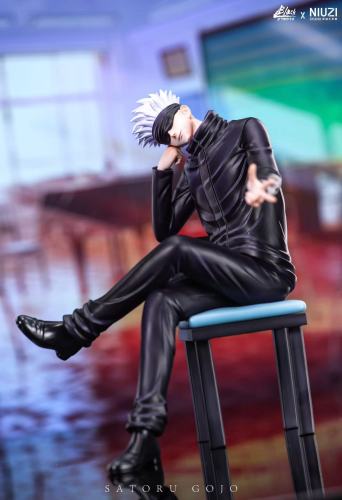 【Pre-order】Satoru Gojo GK Statue Resin 1/6  Scale Black x NIUZI Studio