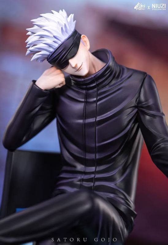 【Pre-order】Satoru Gojo GK Statue Resin 1/6  Scale Black x NIUZI Studio