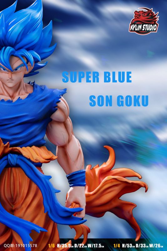 【Pre-order】Dragon Ball Z Super Saiyan God Series Goku GK Resin Statue 1/6 Scale Kylin Studio