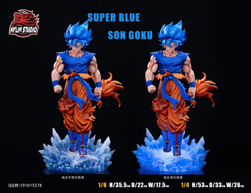【Pre-order】Dragon Ball Z Super Saiyan God Series Goku GK Resin Statue 1/6 Scale Kylin Studio