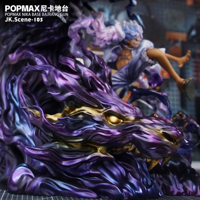 【Pre-order】One Piece POPMAX Nika Luffy Base Bajrang Gun GK Resin Statue JacksDo Studio