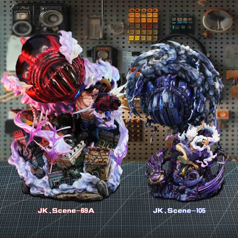 【Pre-order】One Piece POPMAX Nika Luffy Base Bajrang Gun GK Resin Statue JacksDo Studio