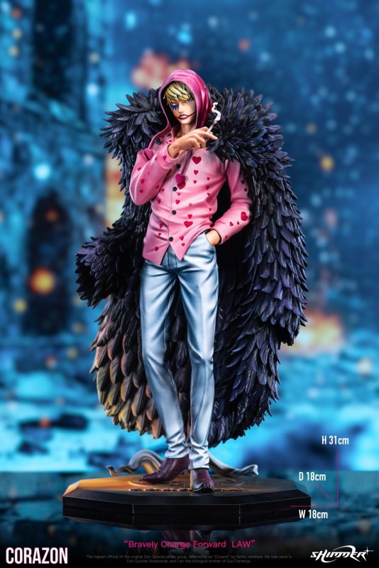 【Pre-order】One Piece Donquixote Rosinante Corazon GK Resin Statue Shimmer Studio