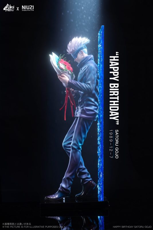 【Pre-order】Satoru Gojo GK Statue Resin 1/6 Scale Black x NIUZI Studio