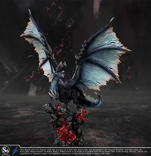 【Pre-order】Monster Hunter Resonance Series 003 Black Dragon GK Resin Statue S6 Studio