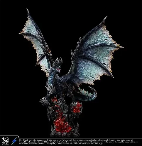 【Pre-order】Monster Hunter Resonance Series 003 Black Dragon GK Resin Statue S6 Studio