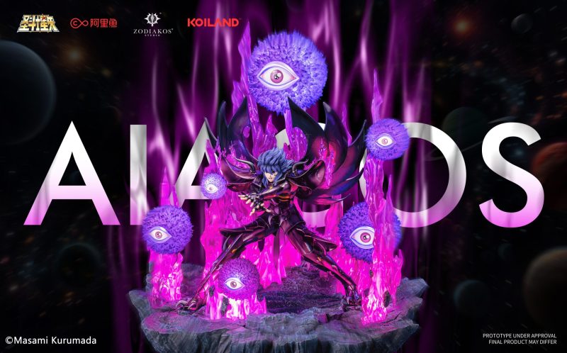 【Pre-order】Saint Seiya Aiacos Masami Kurumada Licensed Statue 1/6 Scale Zodiakos Studio