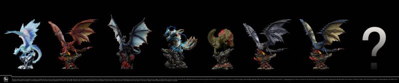 【Pre-order】Monster Hunter Series Silver Rathalos & Azure Rathalos & Rathalos GK Resin Statue S6 Studio