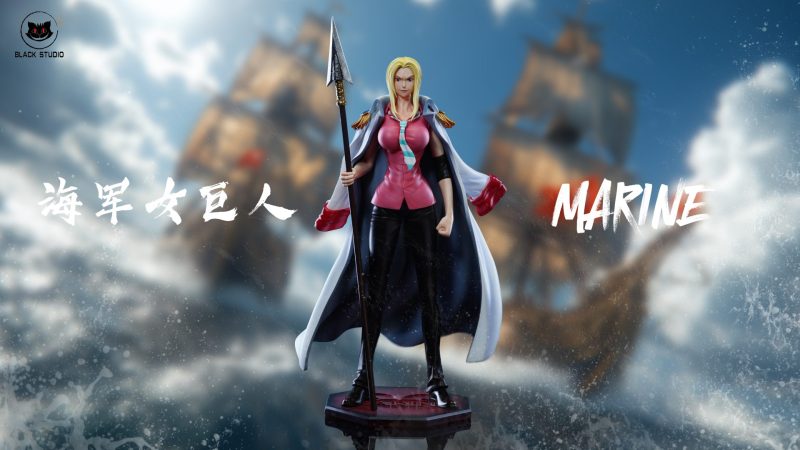 【Pre-order】One Piece Marine Giant Resin Statue Black Studio