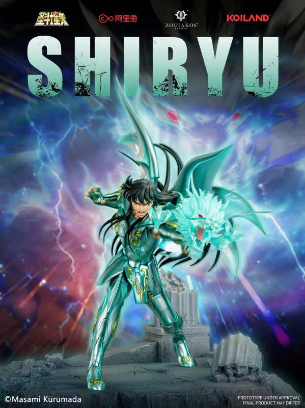 【Pre-order】Saint Seiya Shiryu Licensed Statue 1/6 Scale Zodiakos Studio