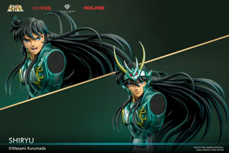 【Pre-order】Saint Seiya Shiryu Licensed Statue 1/6 Scale Zodiakos Studio