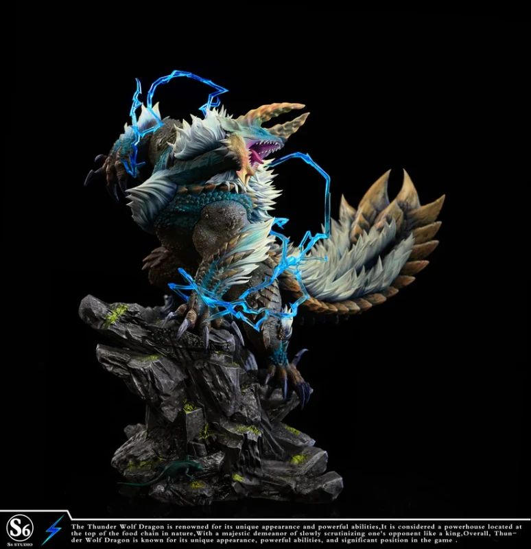 【Pre-order】Monster Hunter Resonance Series 004 Zinogre GK Resin Statue S6 Studio