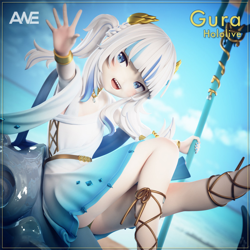 【Pre-order】VTuber Gawr Gura GK Resin Statue ANE Studio