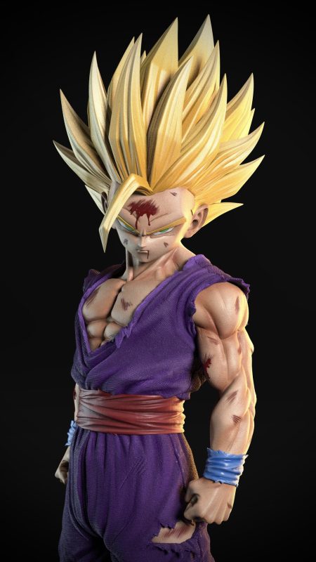 【Pre-order】Dragon Ball Z Super Saiyan 2 Son Gohan GK Resin Statue 1/4 & 1/6 Scale  2％ Studio