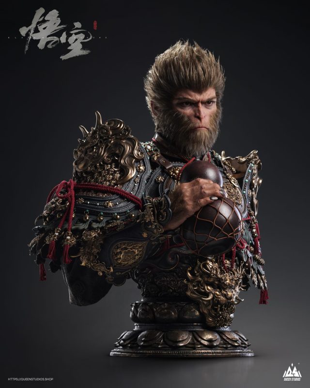 【Pre-order】Black Myth WuKong Bust Resin Statue 1/1 Scale Queen Studio