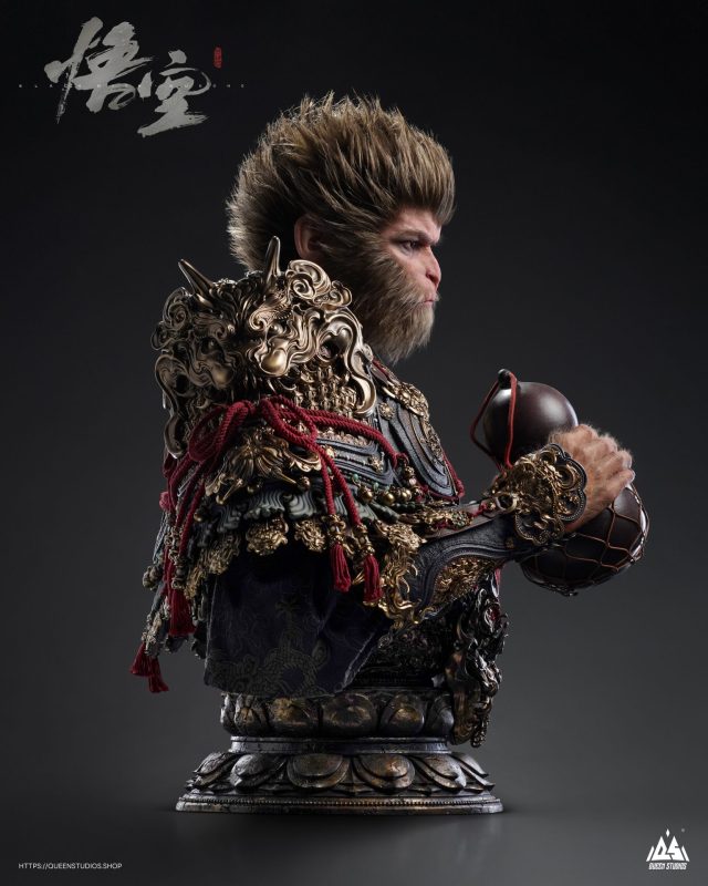 【Pre-order】Black Myth WuKong Bust Resin Statue 1/1 Scale Queen Studio
