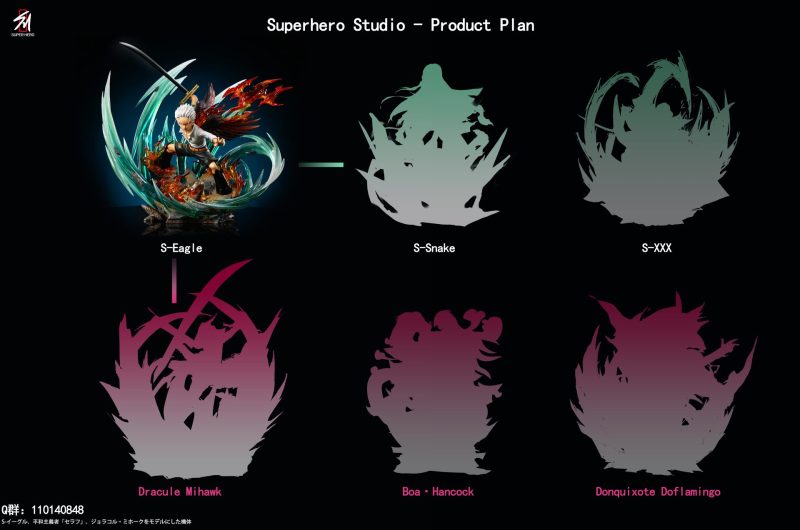 【Pre-order】One Piece S-Hawk Seven Warlords of the Sea GK Resin Statue 1/6 Scale SUPER HERO Studio