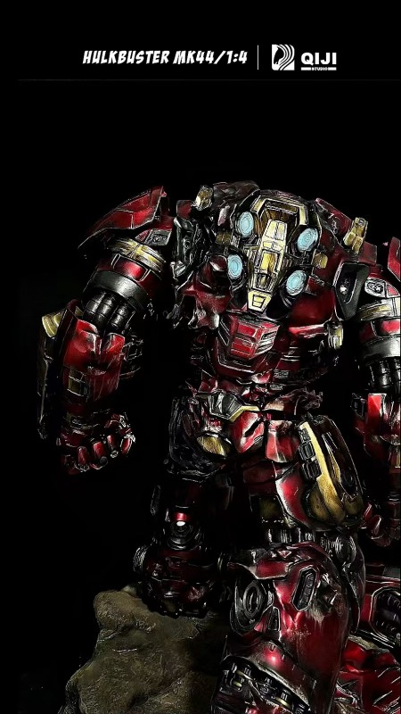 【Pre-order】Marvel Hulkbuster mk44 Resin Statue 1/4 Scale QiJi Studio