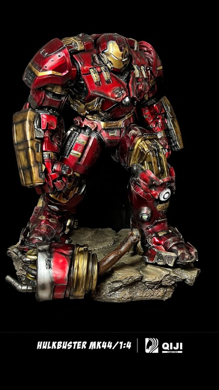 【Pre-order】Marvel Hulkbuster mk44 Resin Statue 1/4 Scale QiJi Studio