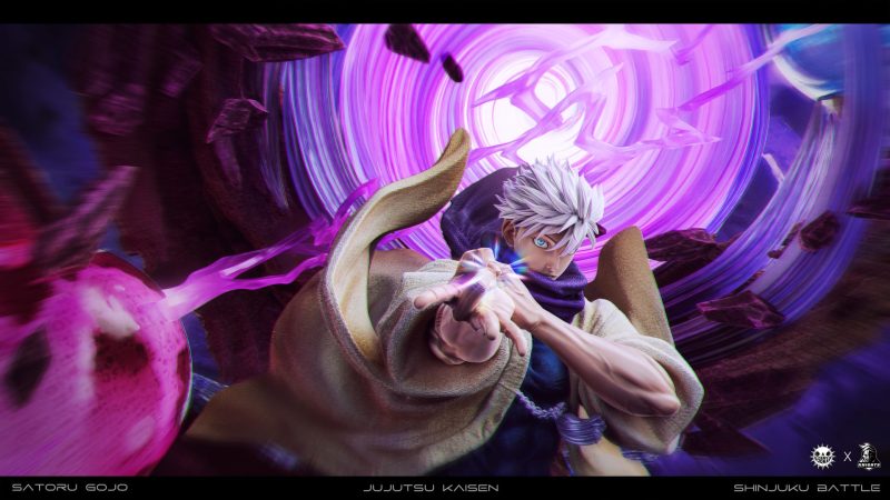 【Pre-order】S01 Gojo Satoru Battle of the Demon Realm Shinjuku Statue Resin 1/6 Scale ZanyJoke Studio & Temple Studio