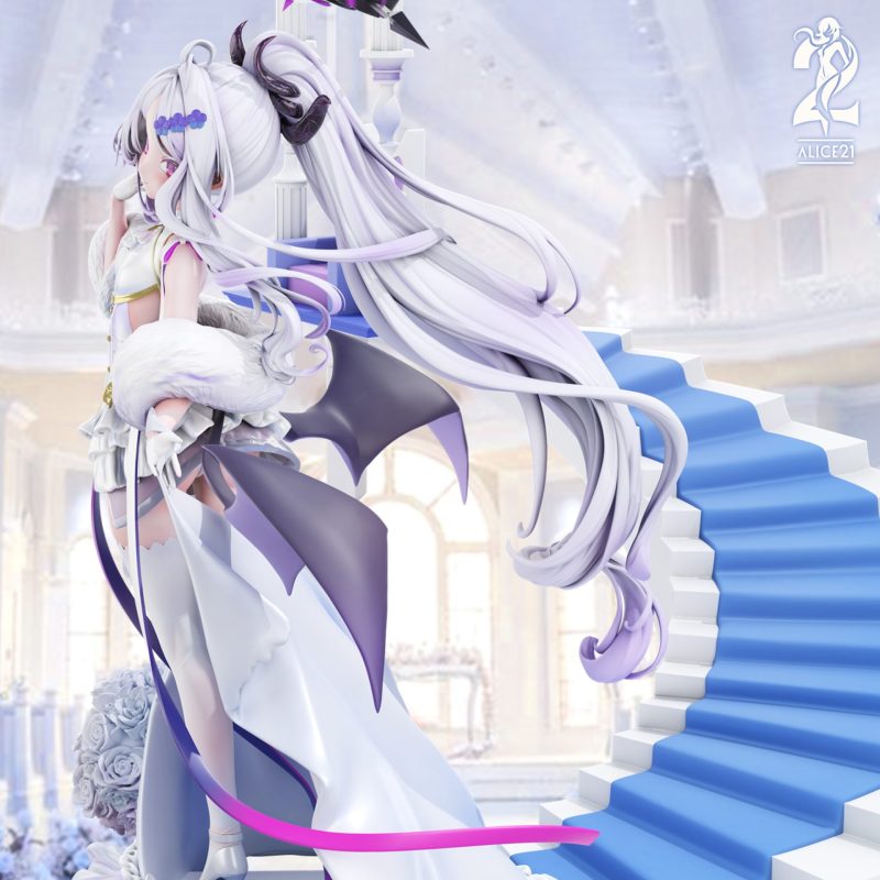 【Pre-order】Blue Archive White Wedding Dress #3 Sorasaki Hina GK Resin Statue 1/6 Scale Alice21 Studio