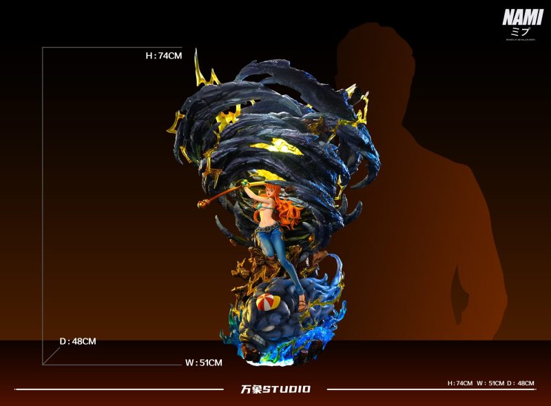 【Pre-order】One Piece Nami GK Resin Statue All in Wan Xiang Studio