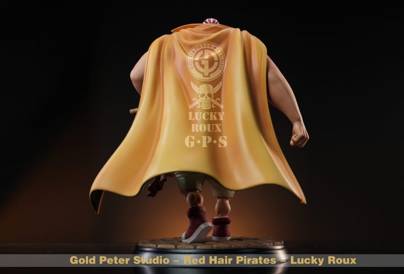 【Pre-order】One Piece Red Hair Pirates Lucky Roux GK Resin Statue 1/8 Scale POP Gold Peter Studio
